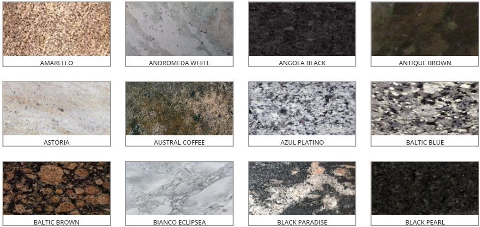 Granite Samples