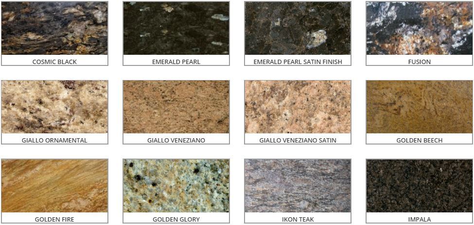 Granite Samples
