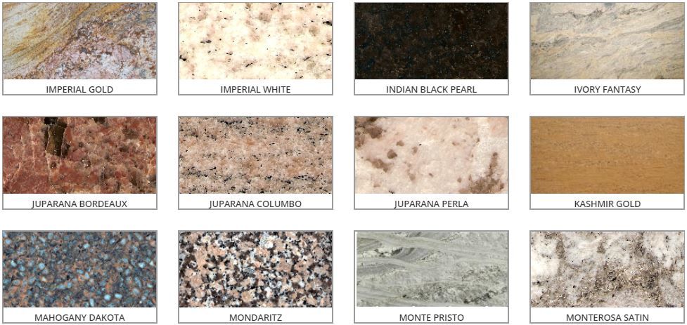 Granite Samples