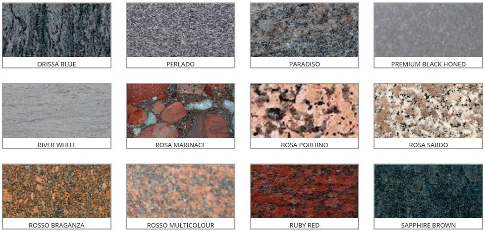 Granite Samples