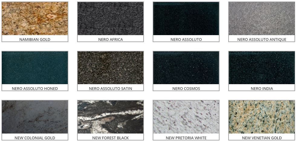 Granite Samples